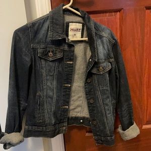 Blue Jean jacket by mud size medium